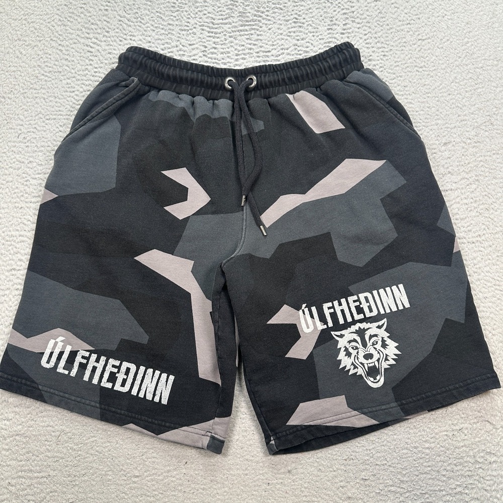 Grimfrost Viking Shorts Men's Size XL (Fits30) Geometric Organic Cotton‎